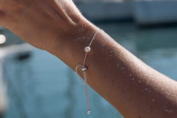 pärliga käevõru hõbe