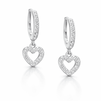 südametega kõrvarõngad